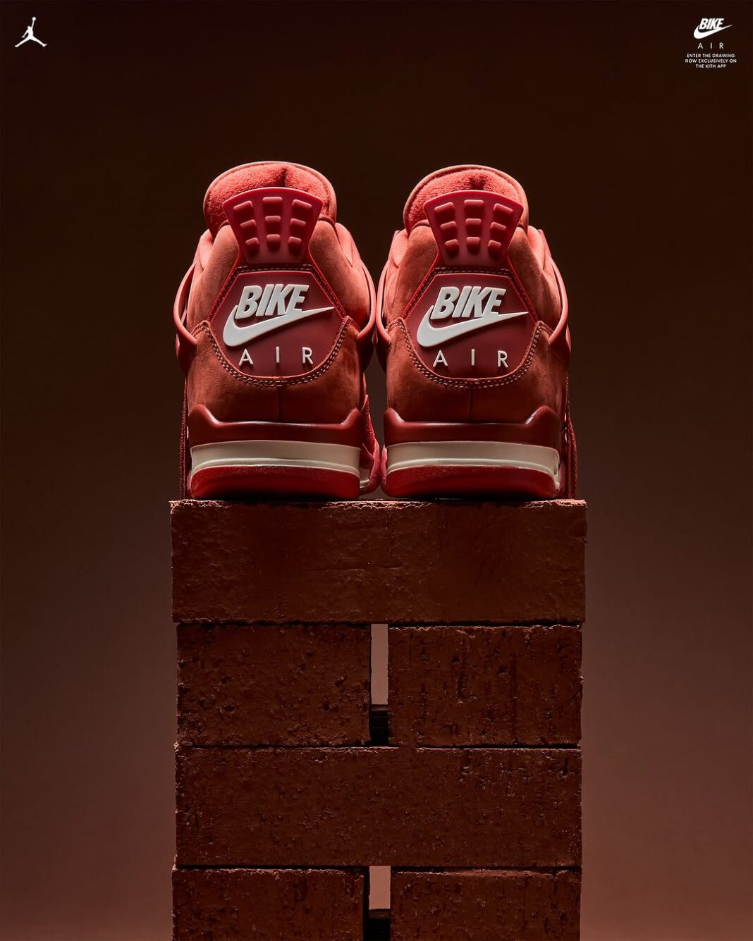 Nigel Sylvester x Air Jordan 4 — BIKE AIR heel detail