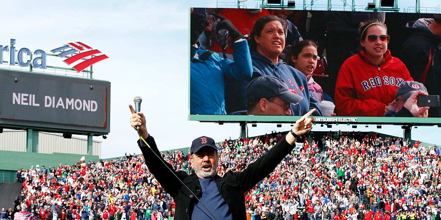 Sweet Caroline by Neil Diamond — sung at Fenway Park in the middle of the eighth inning with three innings remaining