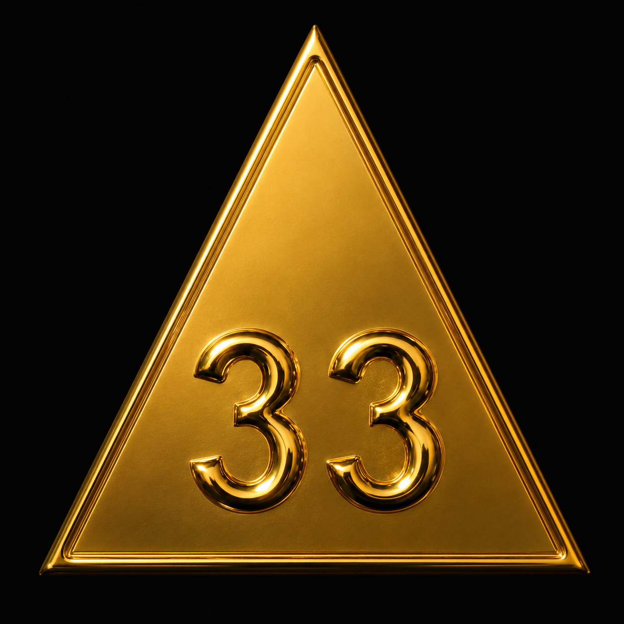 The 33rd degree — the number the builders revere above all others